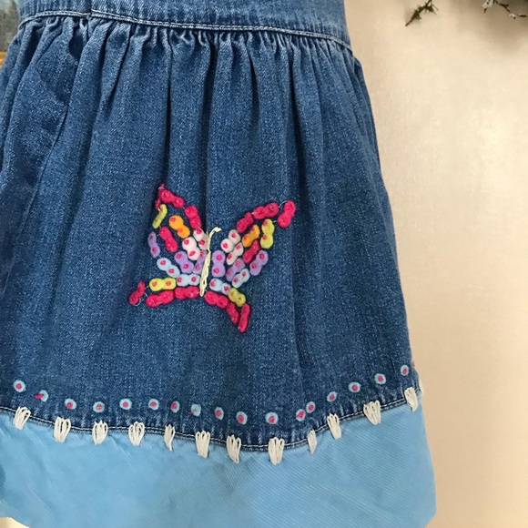 Baby GAP Butterfly Denim Dress - Picture 4 of 6